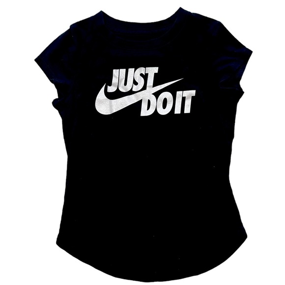 Nike Just Do It Girls Tshirt Size 6X - Picture 1 of 3